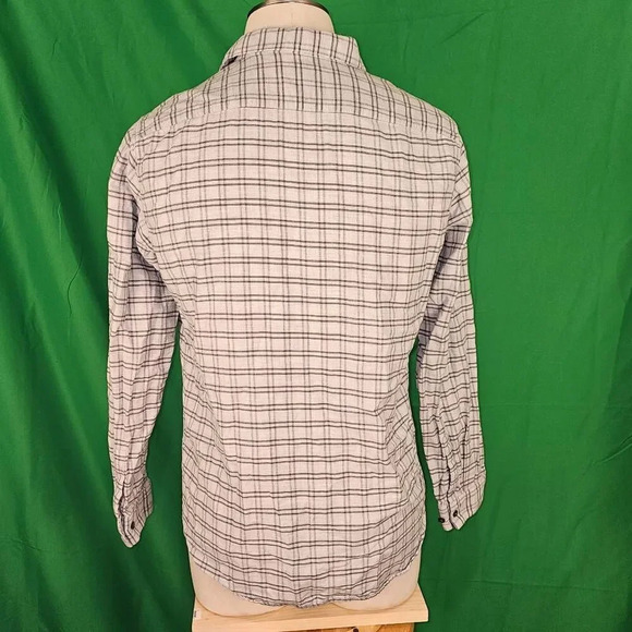 Theory Mens Tait Slim‎ Fit Jaspe Grip Long Sleeve Button Down Shirt Medium - Picture 2 of 5